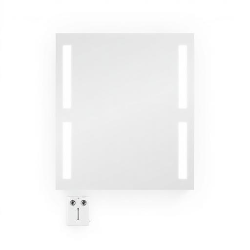 Speilskap med LED 100 cm